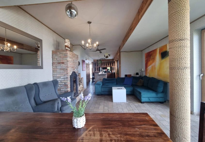 Dom z pięknym widokiem