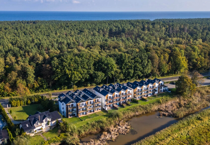 Dwa  mieszkania inwestycyjne na Wyspie Sobieszewsk