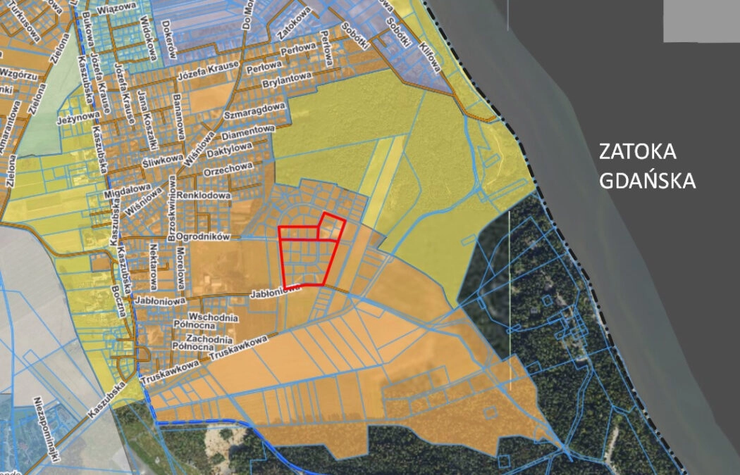 4 ha, bud. wielomieszkaniowe 4-lokalowe nad morzem