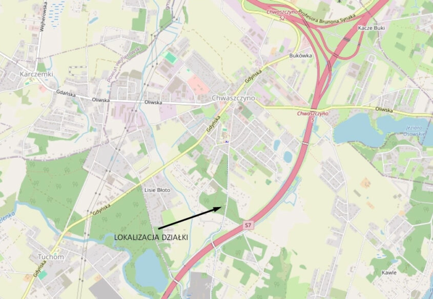 Działka pod dom lub usługi w leśnym otoczeniu