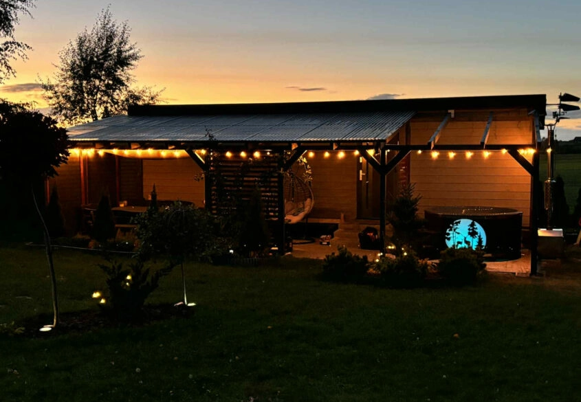 Całoroczny Domek z SUNĄ  30 km od Kościerzyny