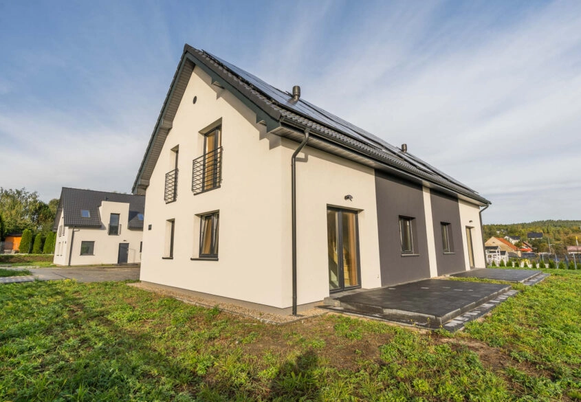 Nowoczesne domy z pompą ciepła Lublewo Gdańskie