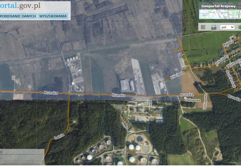 Działka inwestycyjna pod halę magazynową