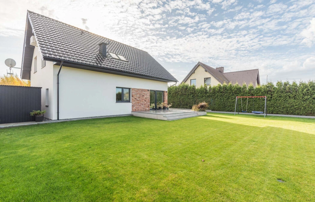 Dom w stylu domów pasywnych, gruntowa pompa ciepła