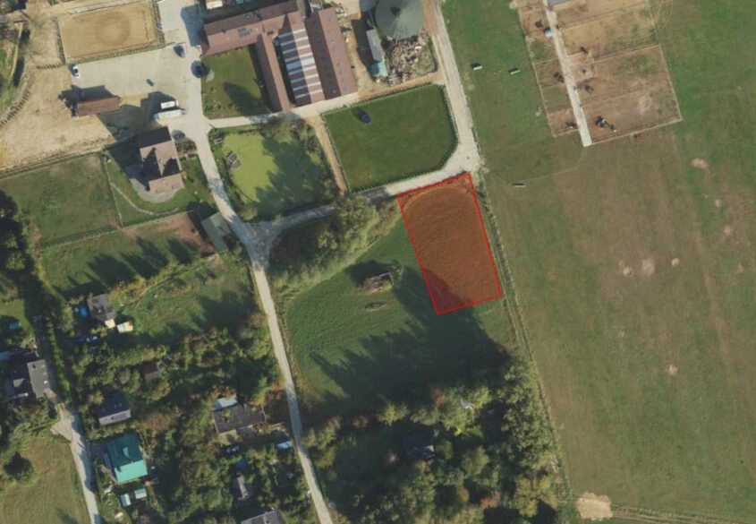 Grunt pod zabudowę jednorodzinną w Niestępowie