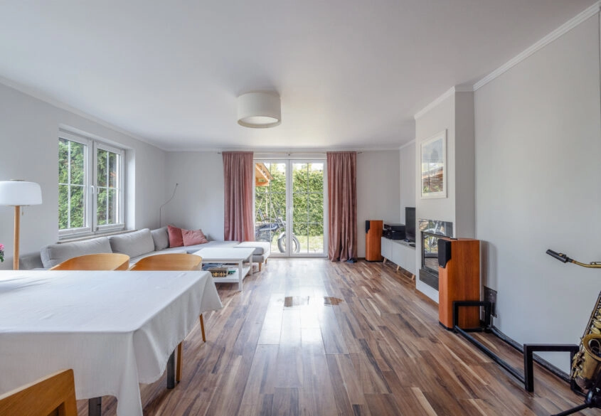 Funkcjonalny dom szeregowy- Gdańsk Siedlce