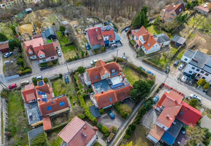 Funkcjonalny dom szeregowy- Gdańsk Siedlce