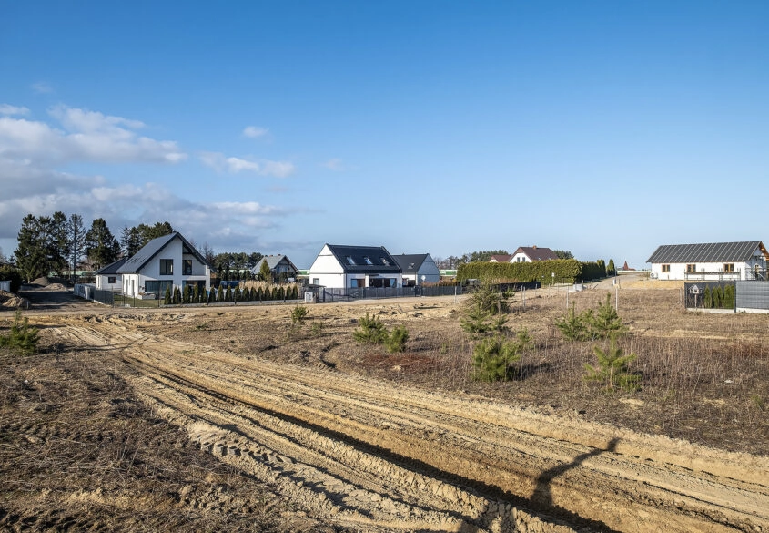 Działka pod zabudowę jednorodzinną! Media - MPZP