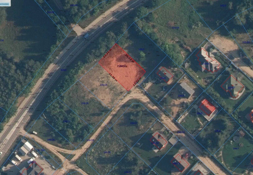 PEŁNE UZBROJENIE | 700M OD JEZIORA | PROSTOKĄTNA