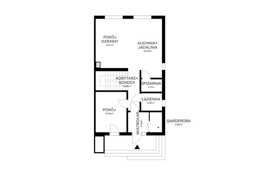 Nowoczesna bryła mieszkanie do własnej aranżacji!