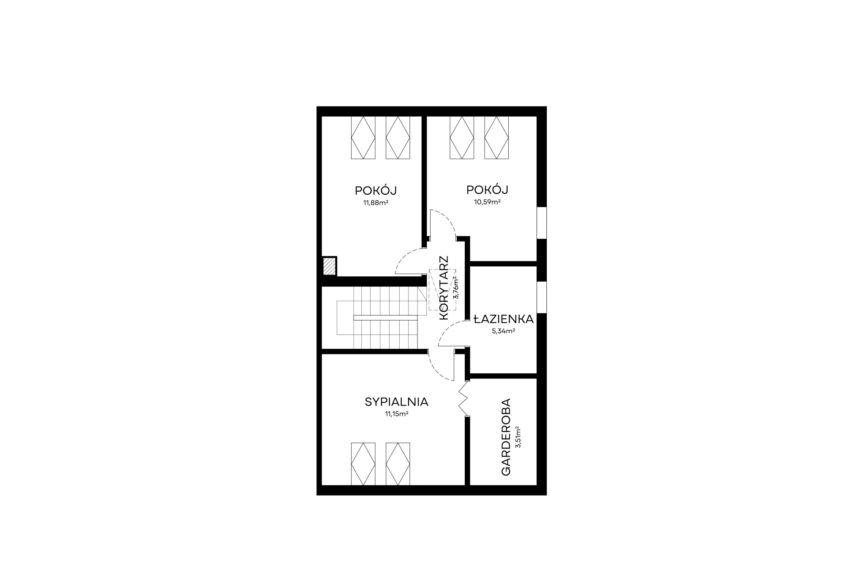 Nowoczesna bryła mieszkanie do własnej aranżacji!