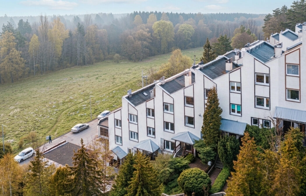 Pięknie położony dom pod lasem działka 231 m2 6pok