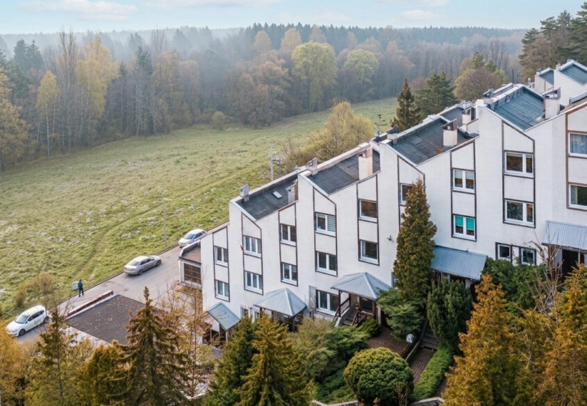 Pięknie położony dom pod lasem działka 231 m2 6pok