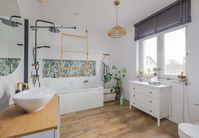 Parterowy, stworzone 2 niezależne mieszkania