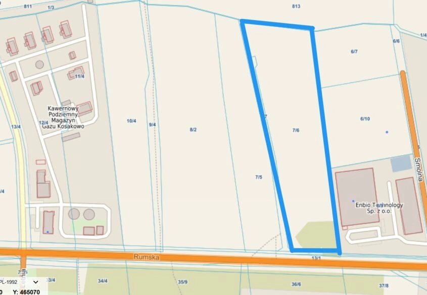 Działka inwestycyjna/ usługowa