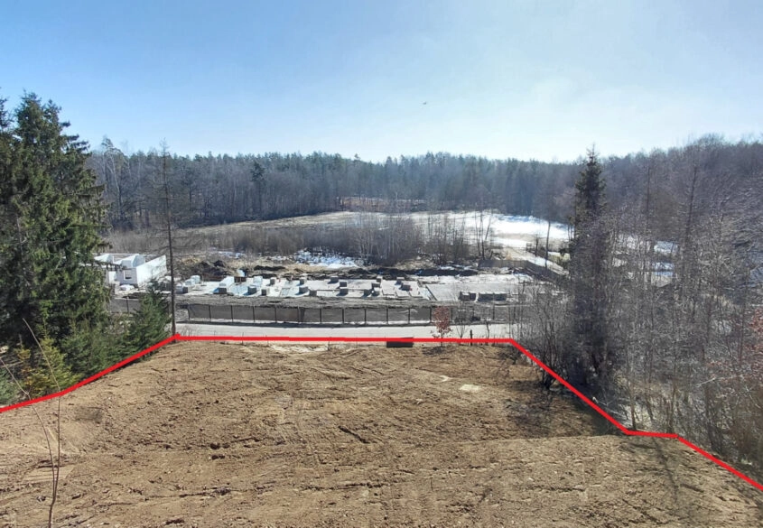 Działka z warunkami zabudowy Warzenko