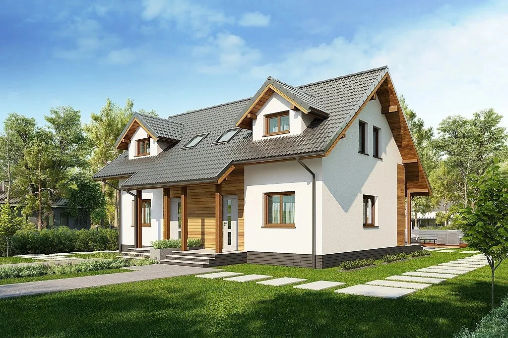 Bliźniak, ogród 160m2, odbiór do 31/08/26