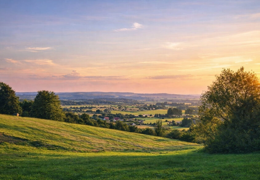 Malowniczo położna działka w Wicku