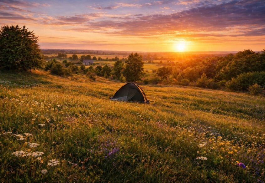 Malowniczo położna działka w Wicku