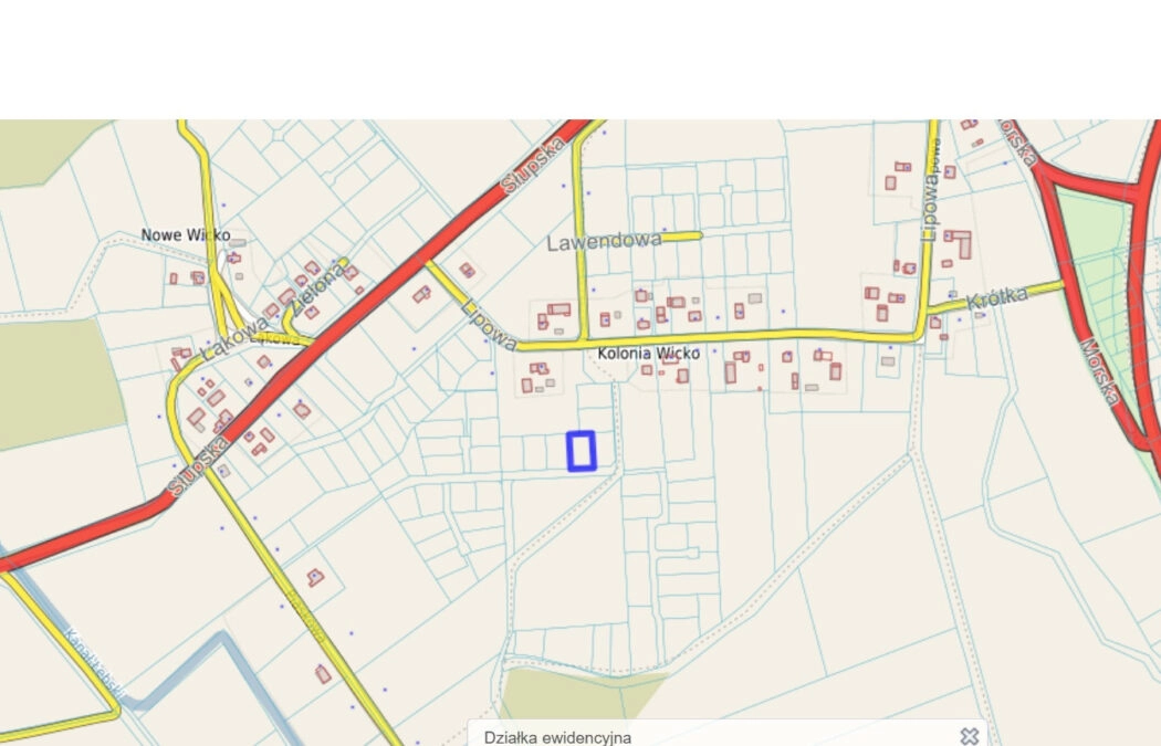 Malowniczo położna działka w Wicku