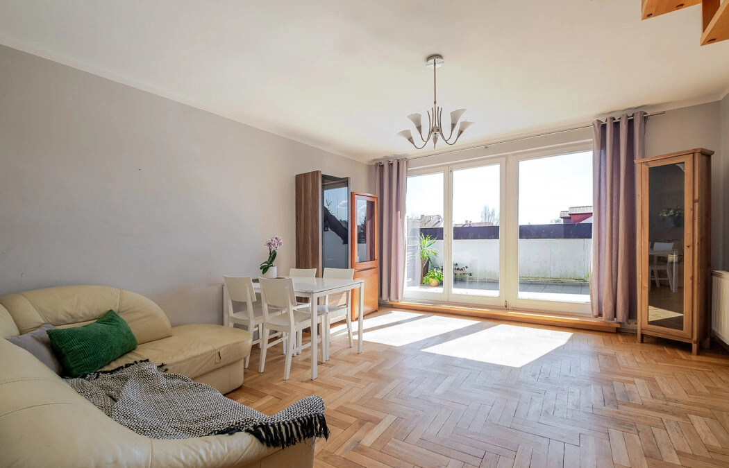 3 pokoje,dwupoziomowe z dużym tarasem Gdynia