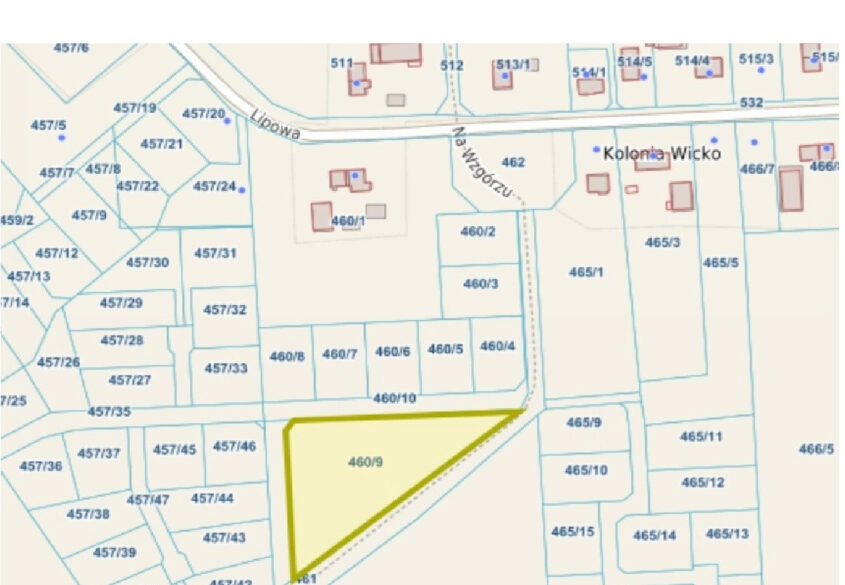 Malowniczo położna działka w Wicku