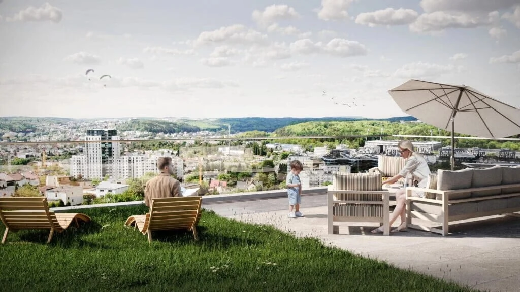 Apartament 100m2, 4 pokoje, TARAS NA DACHU 111m2