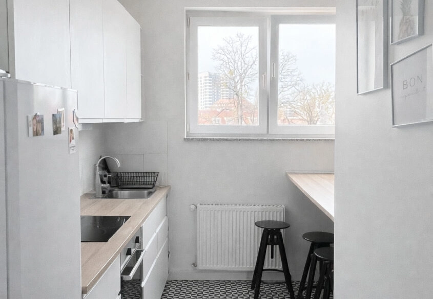 2 pokoje z balkonem i piwnicą blisko Motławy!