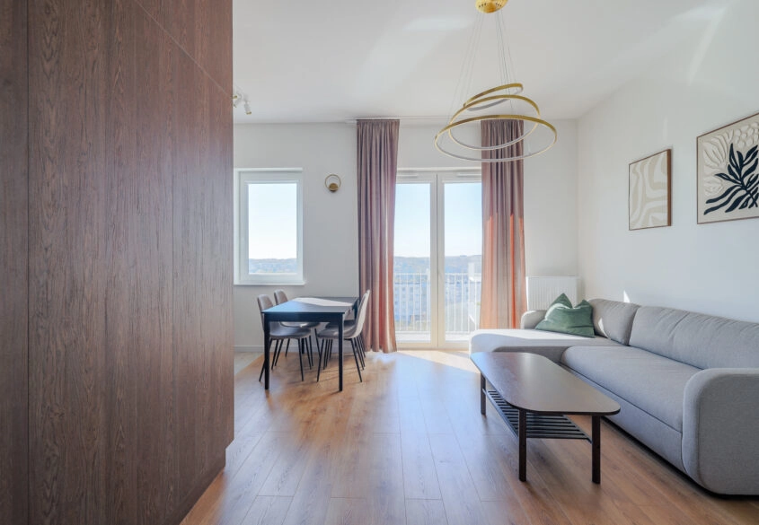 Nowoczesny, 2 pok. apartament, miejsce postojowe