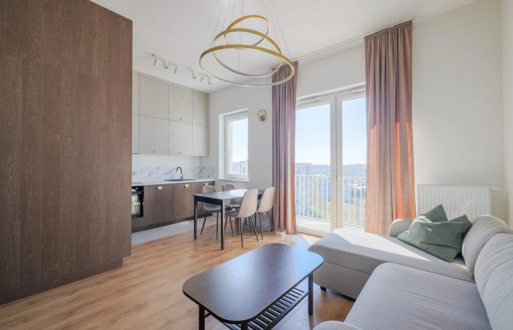 Nowoczesny, 2 pok. apartament, miejsce postojowe