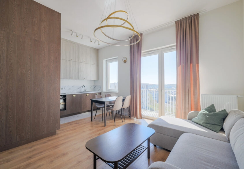 Nowoczesny, 2 pok. apartament, miejsce postojowe