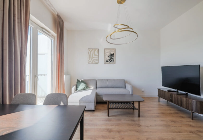 Nowoczesny, 2 pok. apartament, miejsce postojowe