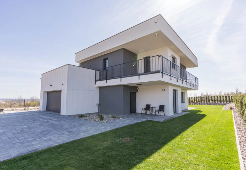 Nowoczesny dom wolnostojący w Gdańsku