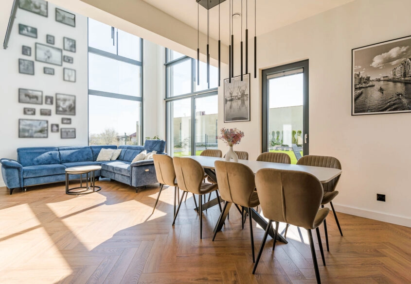 Nowoczesny dom wolnostojący w Gdańsku