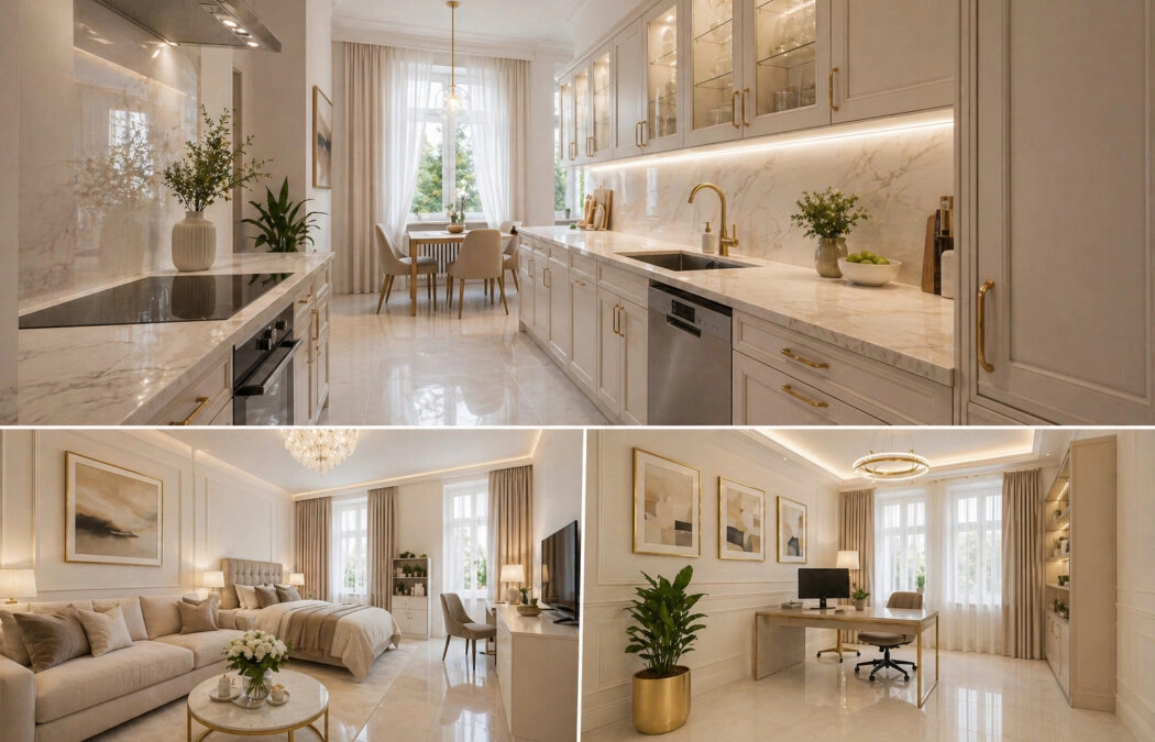 Dwustronna ekspozycja z balkonem