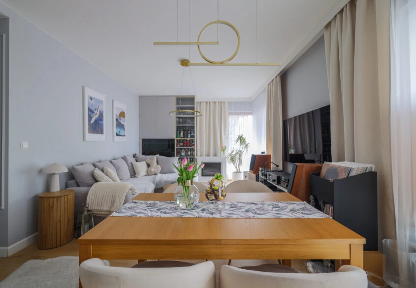 3 pok. z ogrodem- parter - sąsiaduje z lasem