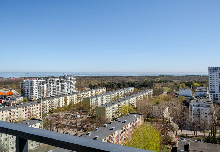 PIĘKNE 2 POKOJE 49m2, PRZYMORZE SPECTRUM 14 PIĘTRO