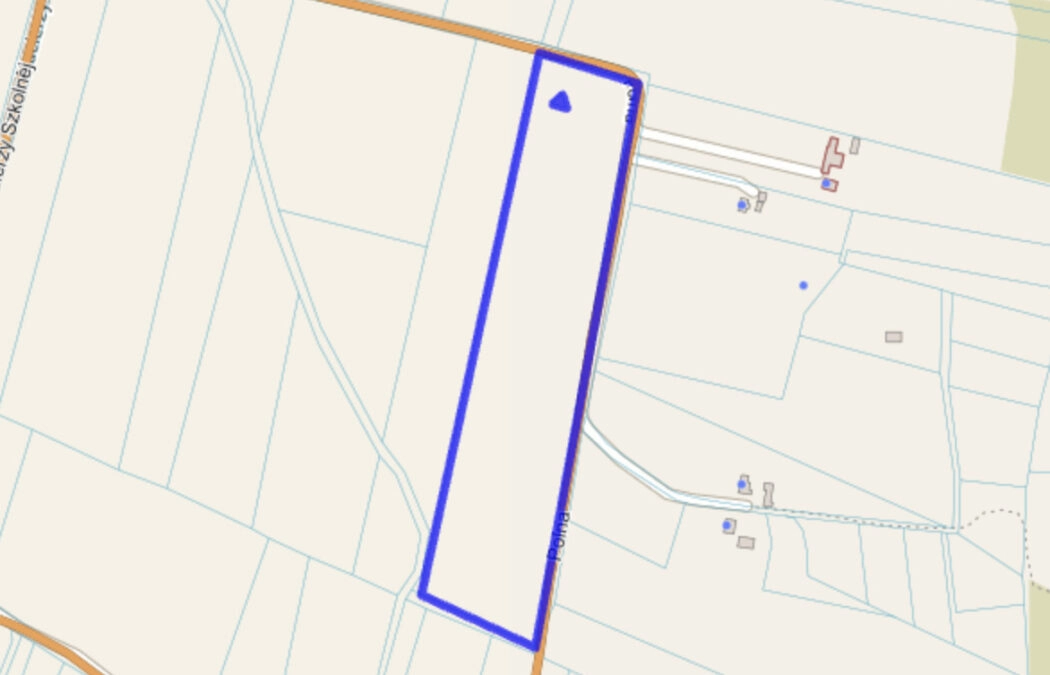 Działka pod siedlisko, stadninę koni, pasiekę