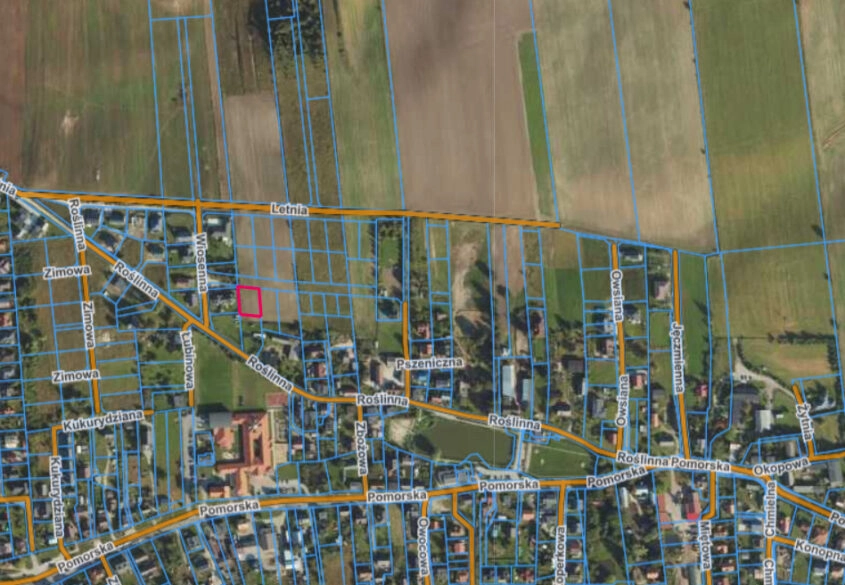 Działka budowlana z MPZ Dębogórze gm. Kosakowo