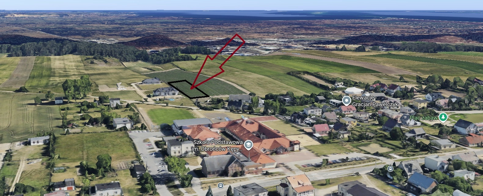 Działka budowlana z MPZ Dębogórze gm. Kosakowo