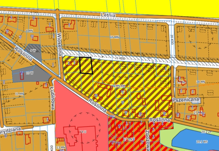 Działka budowlana z MPZ Dębogórze gm. Kosakowo