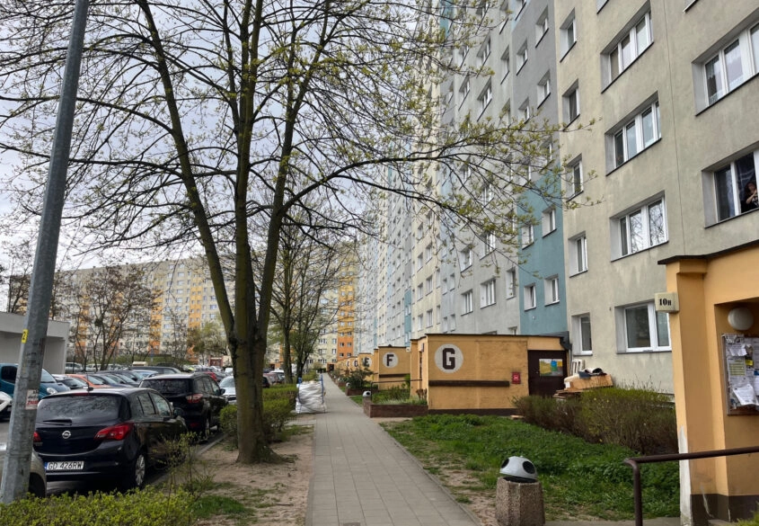 Gdańsk- Zaspa 3 pokoje