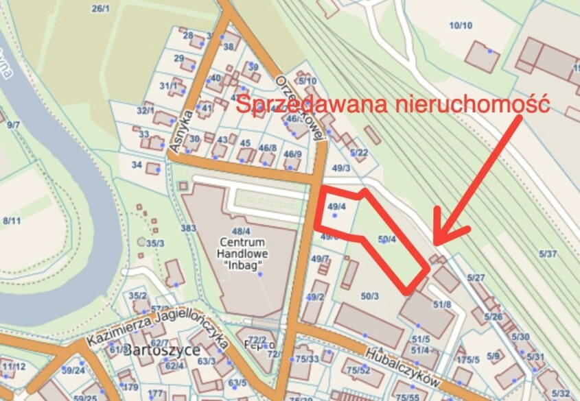 Centrum Bartoszyc - dwie działki - okazja