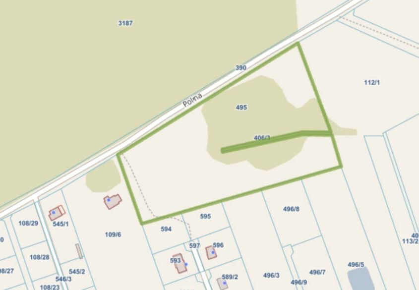 Działka budowlana z wydanymi WZ na 10 domów