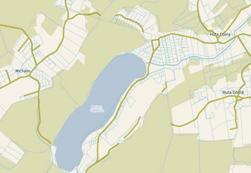 Działka nad jeziorem w otoczeniu zieleni!