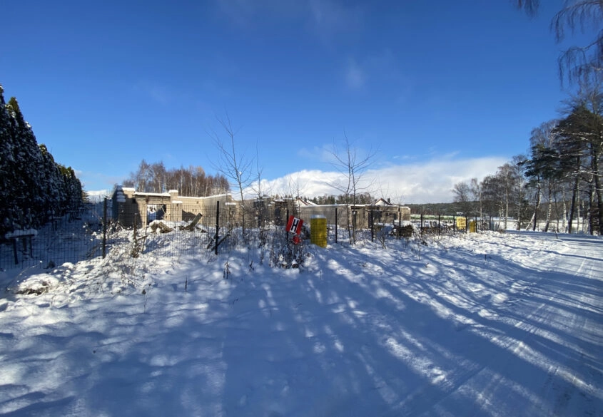 Piękna działka z rozpoczętą budową Bliźniaków !!!