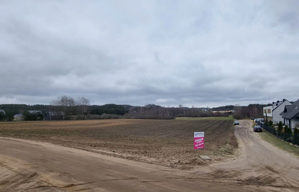 Duża działka pod korzystną inwestycję