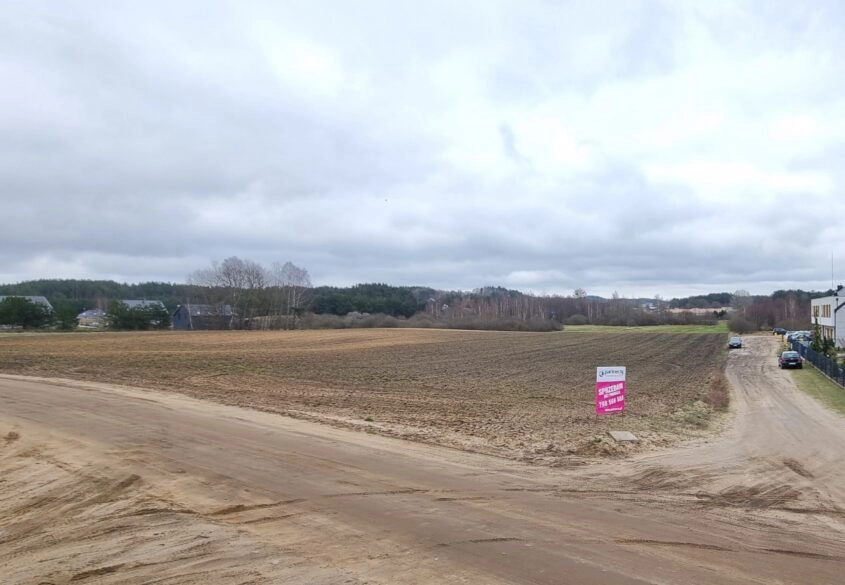 Duża działka pod korzystną inwestycję