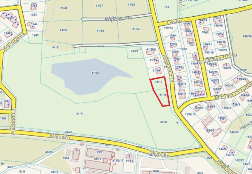 Działka budowlana w centrum Straszyna!