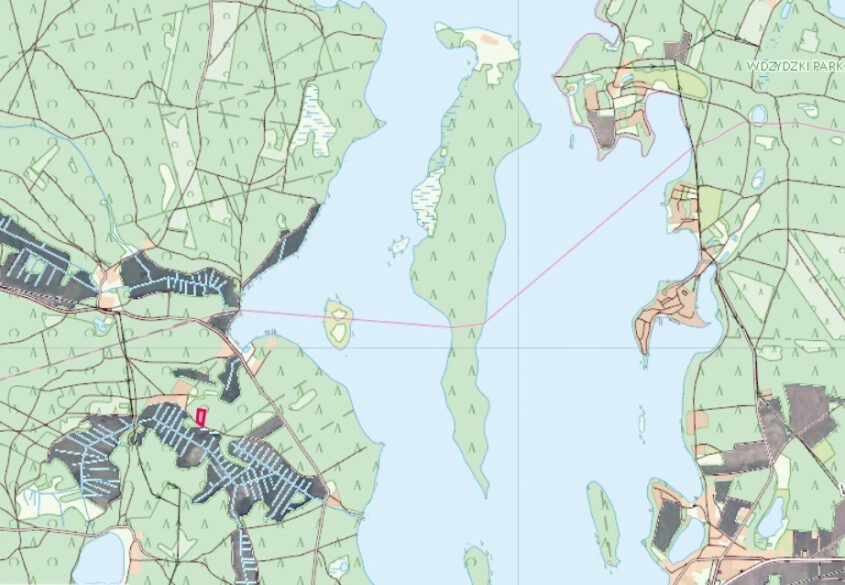 Działka nad Jeziorem Wdzydze!